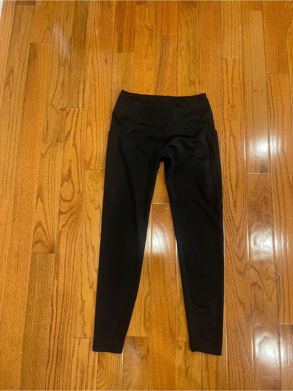 Baleaf Women's 7/8 Ankle Length Black Leggings Size Small